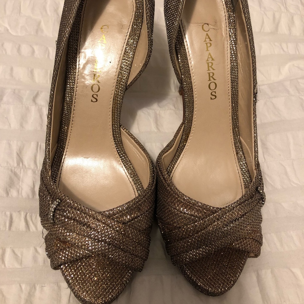 Gold heels
